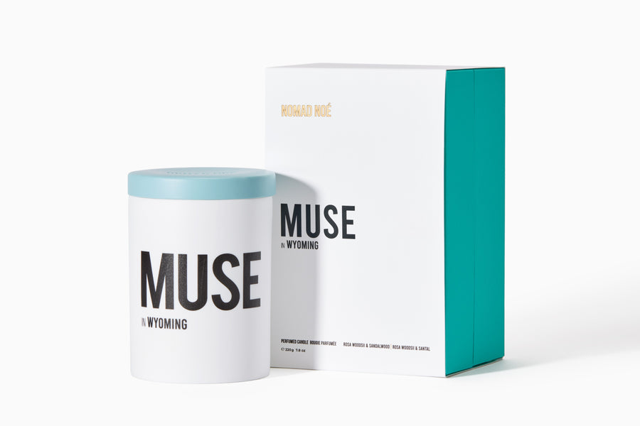 Luxury scented candle MUSE Nomad Noé
