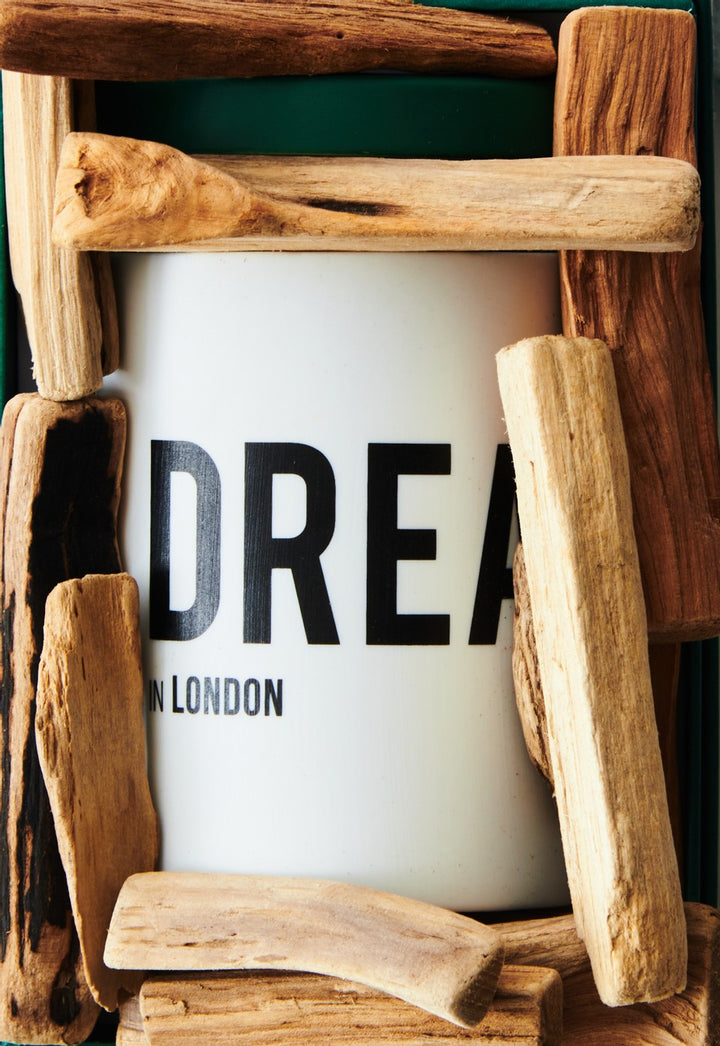 Dreamer in London Scented Candle wood