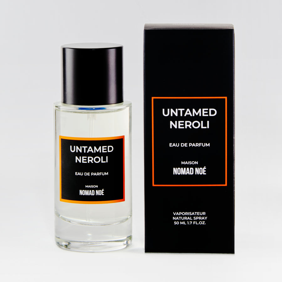Untamed Neroli Eau de Parfum bottle and box Maison Nomad Noé
