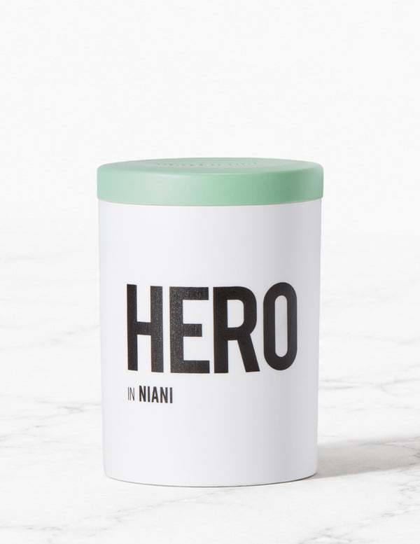 HERO in Niani - Amber & Patchouli candle