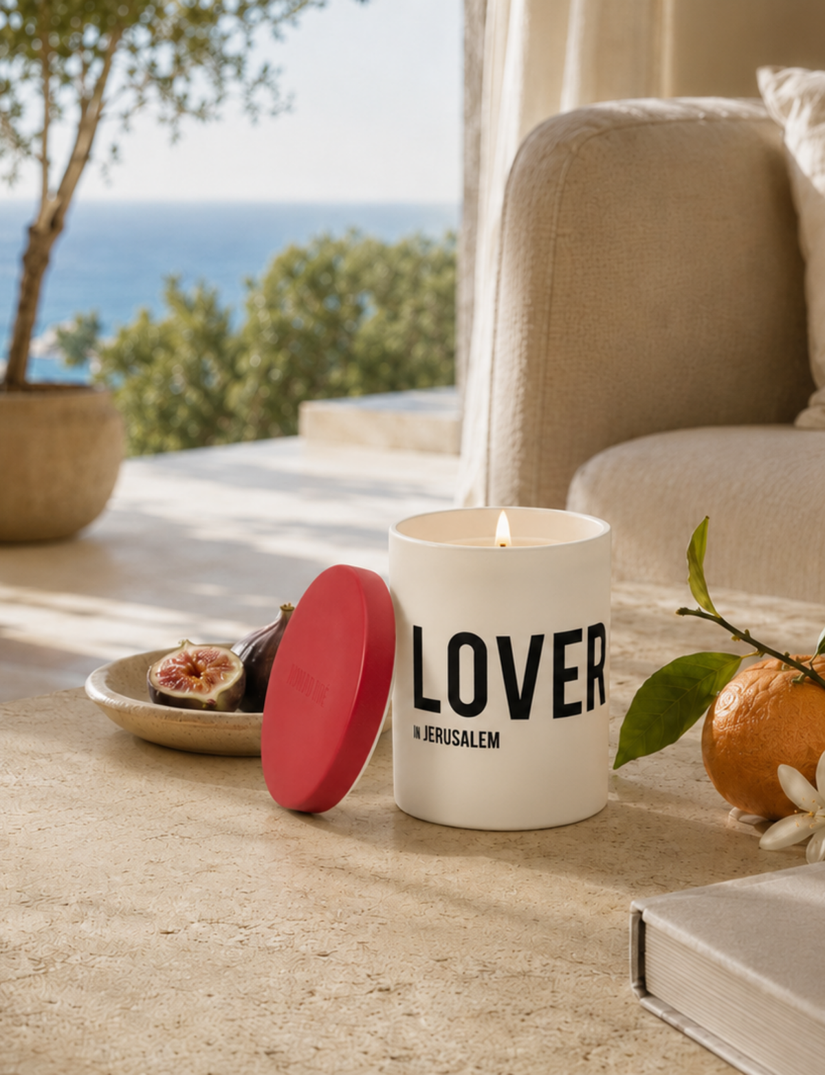 LOVER in Jerusalem - Fig & Petitgrain candle