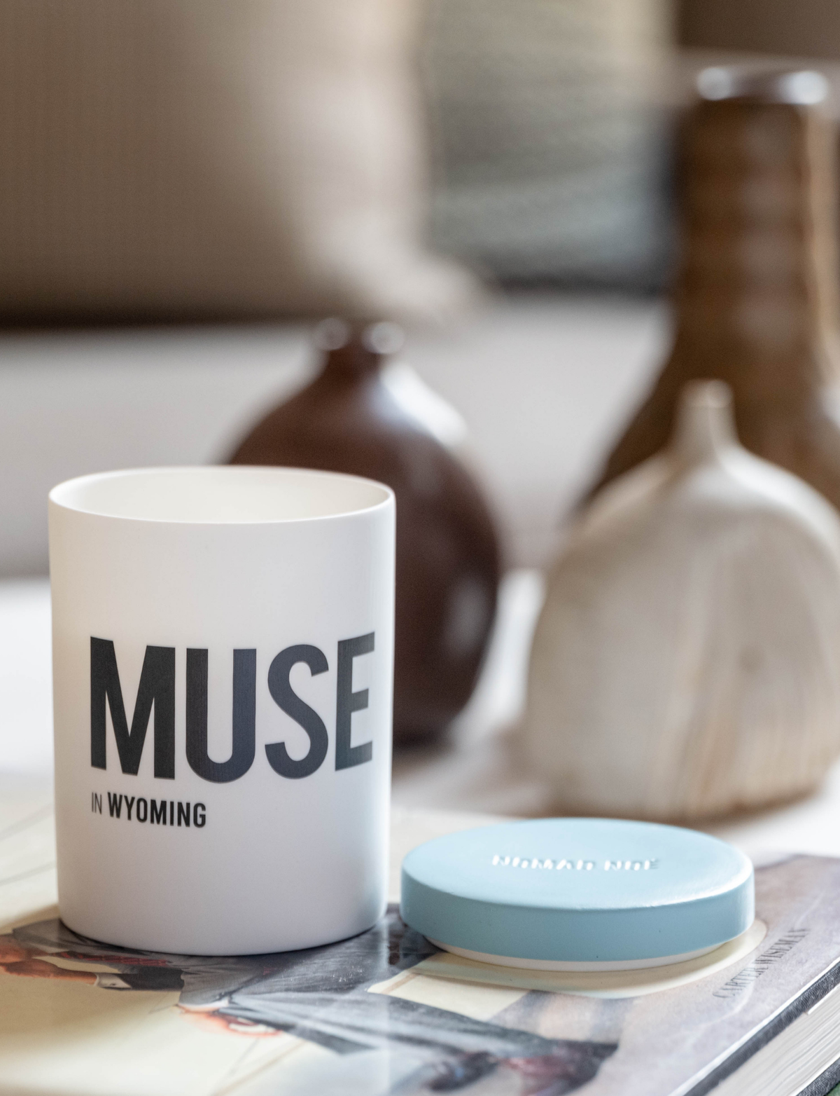 MUSE in Wyoming - Wild Rose & Sandalwood candle