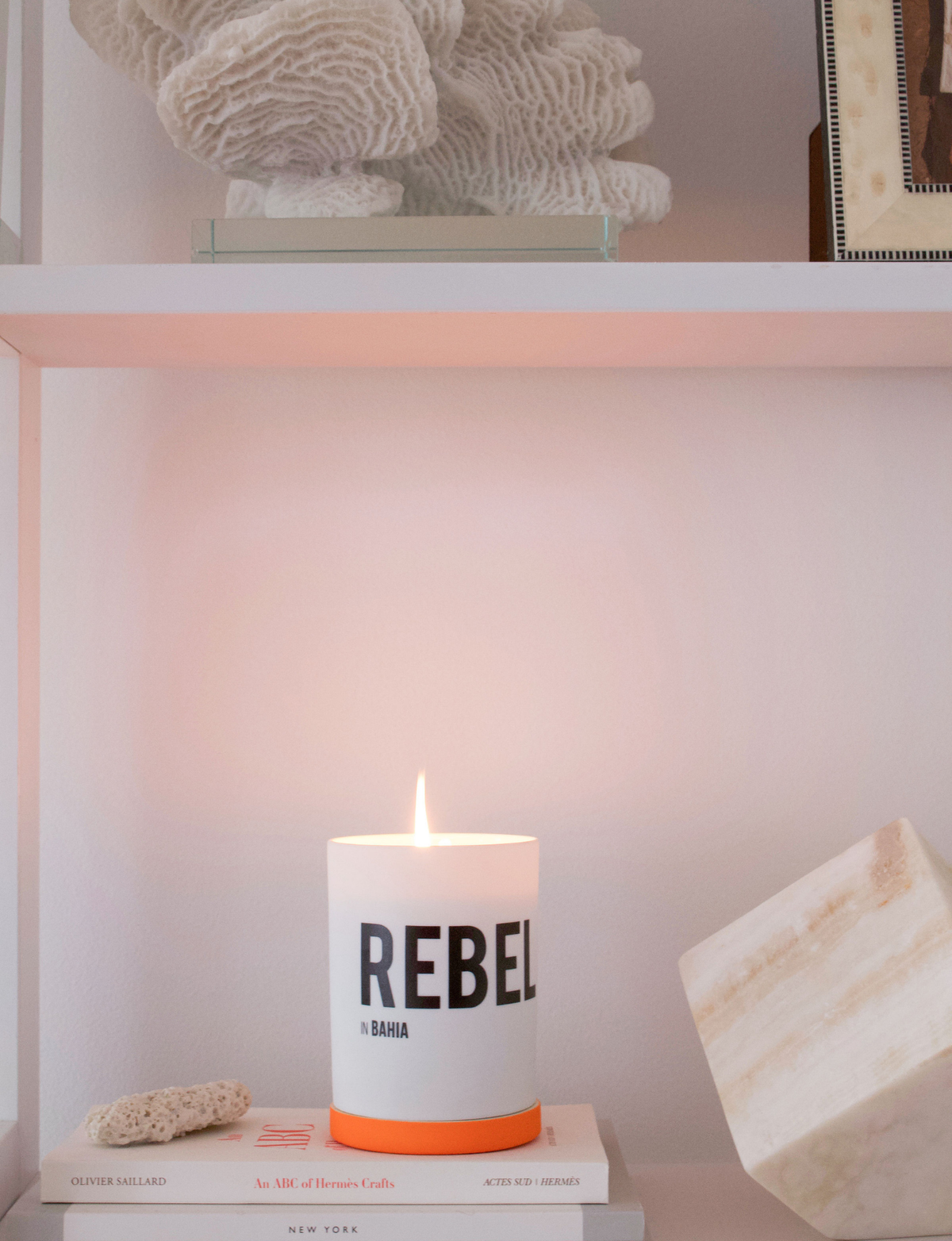 REBEL in Bahia - Neroli & Incense candle