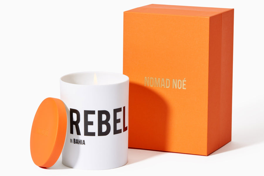 Neroli orange blossom scented candle Nomad Noé