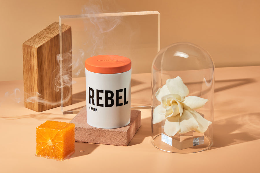 orange scented candle Luxury