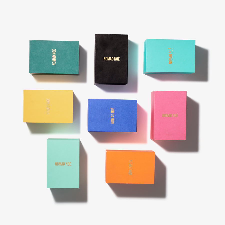 The Entire Collection Nomad Noé scented candles luxury packaging