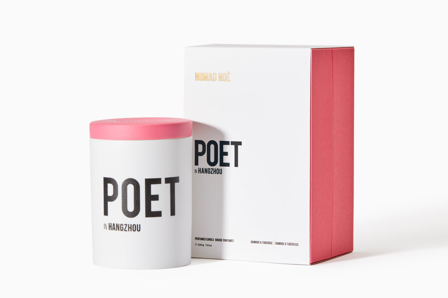 Luxury scented candle POET Nomad Noé